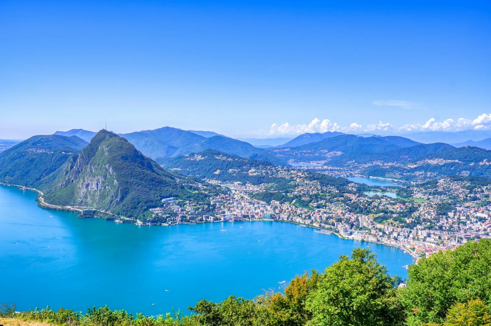 Lugano — Stadtansicht