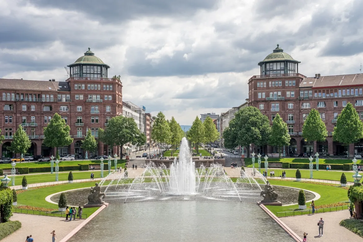 Mannheim — Stadtansicht