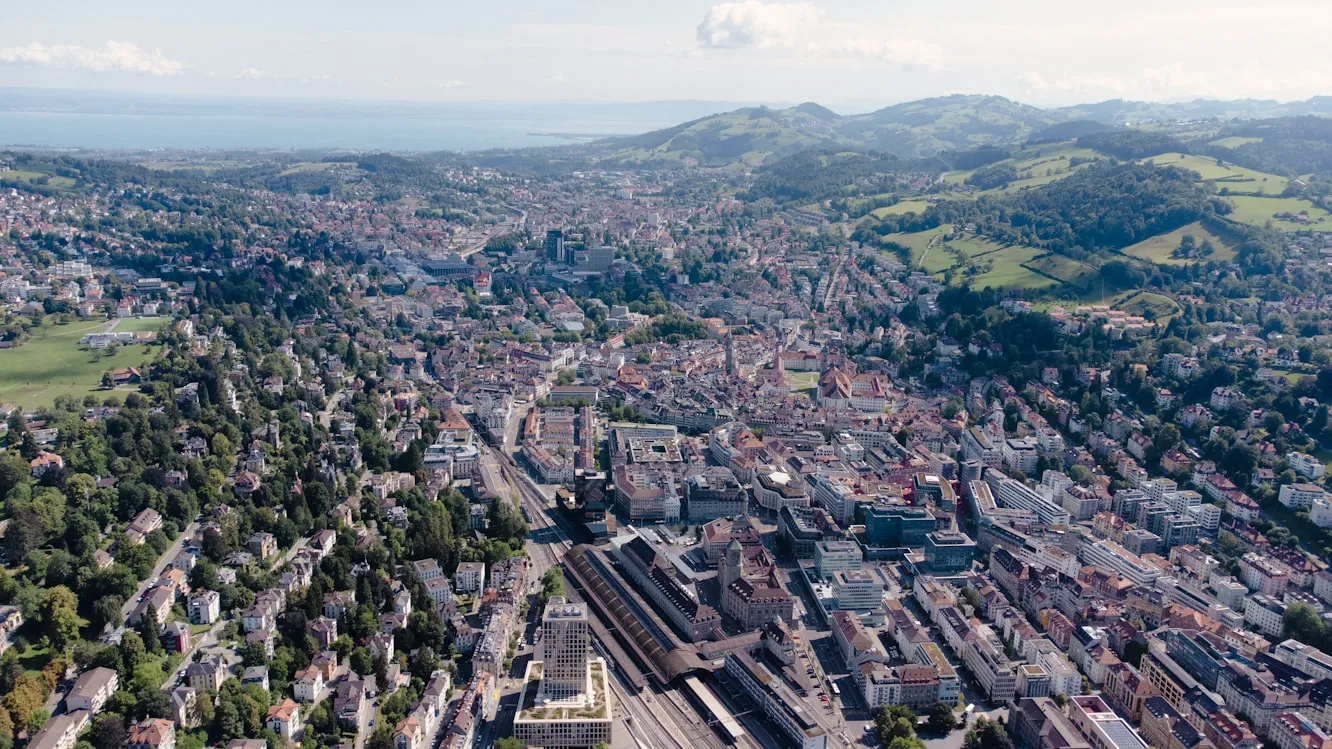 St. Gallen — Stadtansicht